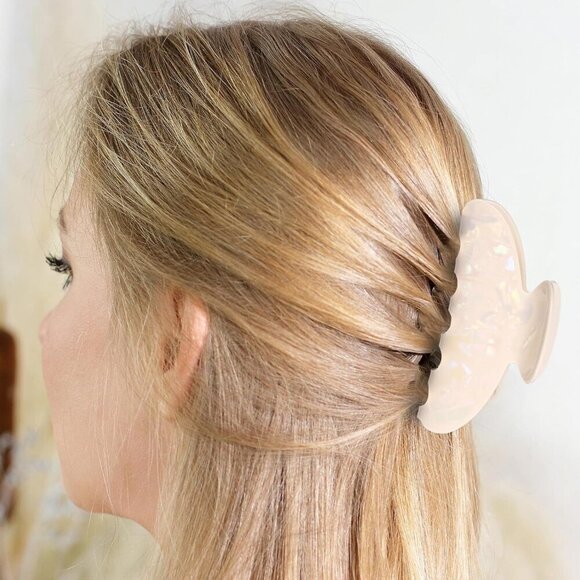 Large Acrylic Hair Claw Clips 8 Pack Non-slip Strong Hold for Thick or Thin Hair main image 6